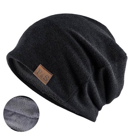 Slouch Beanie Hue til Kvinder og Mænd, Blød Tynd Bomuldshue, Let og Åndbar Lang Beanie, Jersey Chemo Hue, Elastisk Løbehue til Alle Årstider