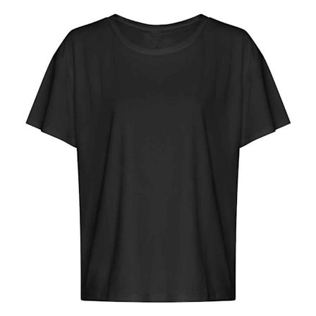 AWDis Cool Dam/Dam Open Back T-Shirt S Jet Black