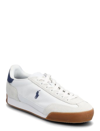 Polo Ralph Lauren Hester Leather-Suede Sneaker - White - 36