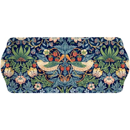 Spode Strawberry Thief Blå Brett