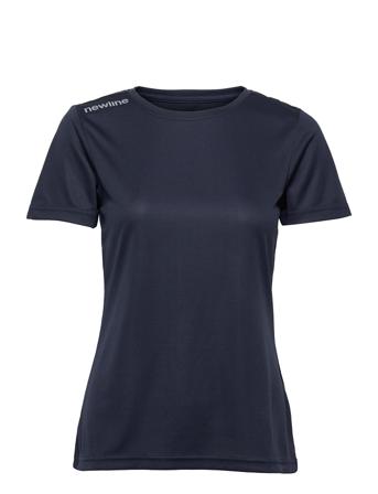 Women Core Functional T-Shirt S/S T-shirt Top Blå Newline