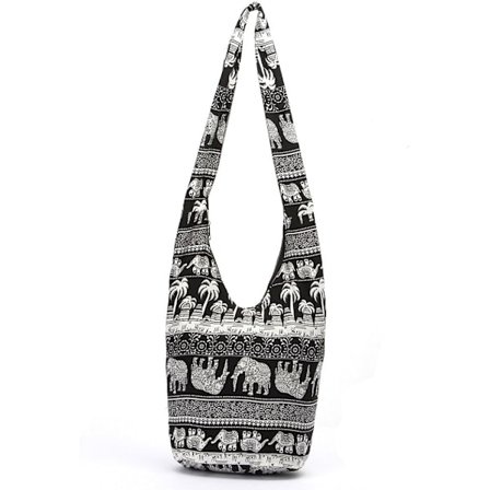 Hippie bomullsveske skulderveske Thai-veske