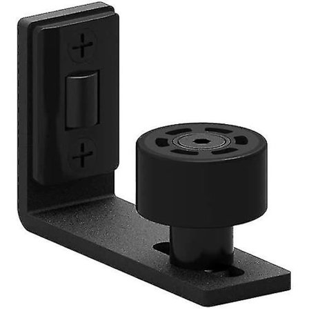 Liukuva lato-ovi säädettävä lattiaopastus seinä/oven pohjaohjain musta