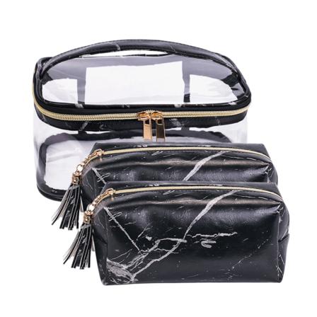 Kosmetisk Väska Makeup Organizer Förvaringslåda Sparar Utrymme