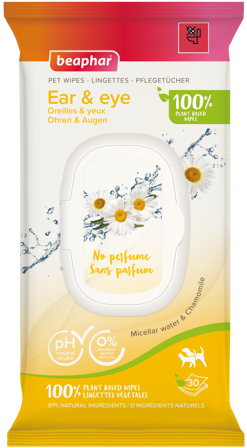 Beaphar BIO Pet Wipes Ögon & Öron 30 pack - Beaphar