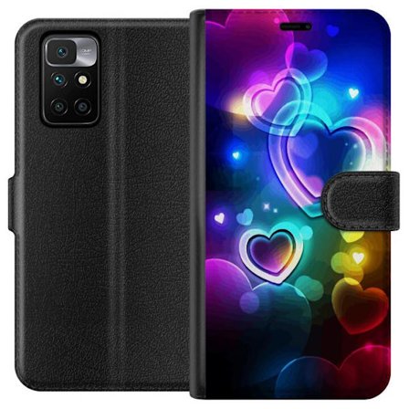 Yhteensopiva Lompakkokotelo Xiaomi Xiaomi Redmi 10 NeonRakkaus