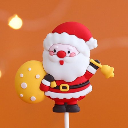 1/5 ST Christmas Cake Toppers God Jul 1 1