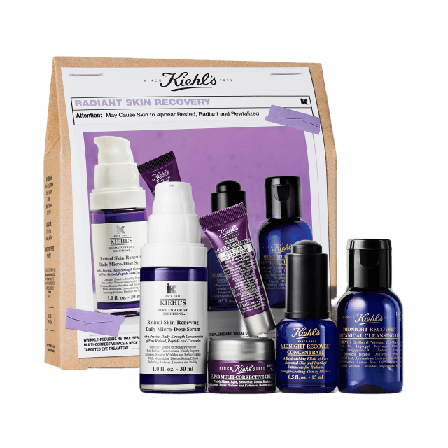 Kiehls Radiant Skin Recovery Skincare Set Presentaskar & Dam 30ML