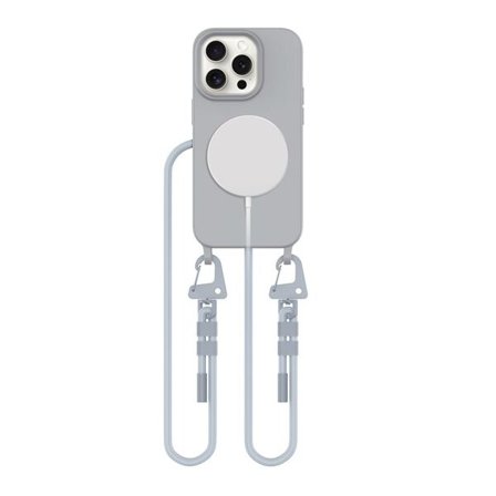 Tech-Protect MagNecklace MagSafe iPhone 14 Pro -kotelo - harmaa