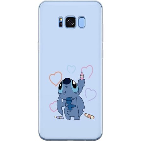 Kompatibelt Mobildeksel til Samsung Samsung Galaxy S8 Stitch Hjerter
