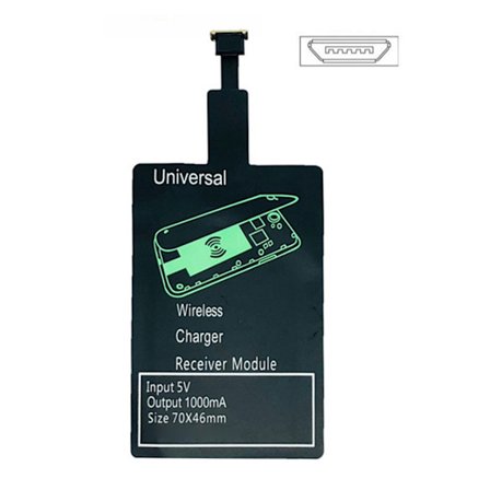 Letvægts Praktisk Trådløs Opladningsmodtager Perfekt til Travle Professionelle