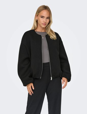 ONLY Onlellie Scuba Jacket Otw Noos - Black - M/L