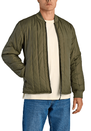 Lindbergh Quilted Jacket Jackor Herr Grön XL