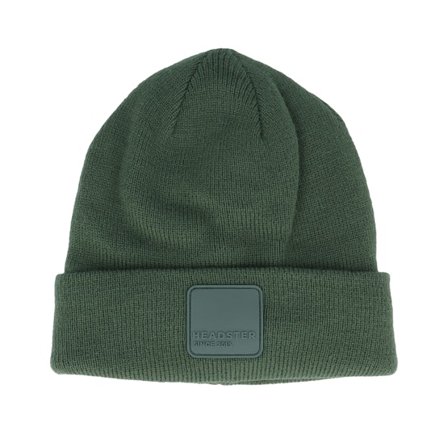 Headster - Vert cuff Bonnet - Kids Kingston Beanie Jungle Green Cuff @ Hatstore