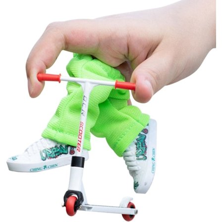 Finger Toy Skateboards, Finger Scooter Sæt Inkluderer Finger Scooter