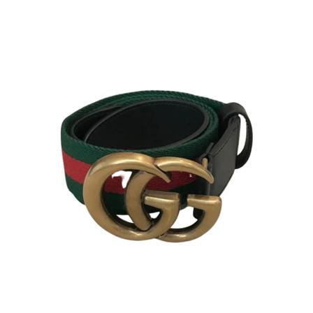 Gucci Vintage, Pre-owned Leather belts Zwart, unisex, Maat:ONE Size,leer