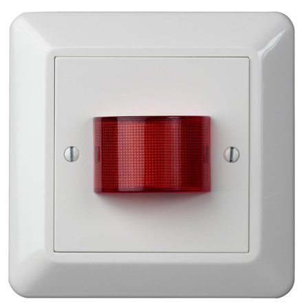 Elko EKO06488 Ljussignal RS-16/ML FV Röd, Strömbrytare & vägguttag