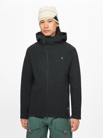 Klättermusen Balder 2.0 Zip Hoodie Herr - Charcoal - M