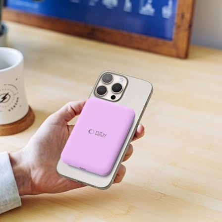Tech-Protect Power Bank 5000mah Magsafe PB10 Lifemag - Lilac