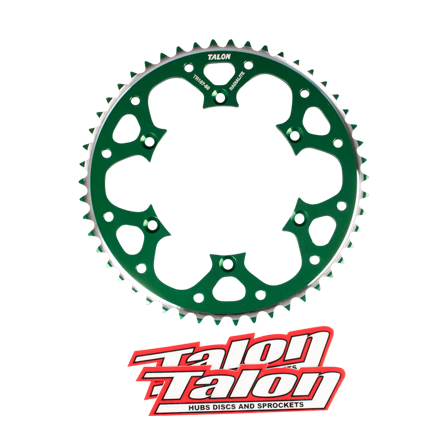 Bagtandhjul Talon Radialite Greenline - Kawasaki KDX 200 1984-1988