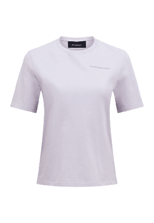 Peak Performance Original Small Logo Tee T-shirts Dam Lila M