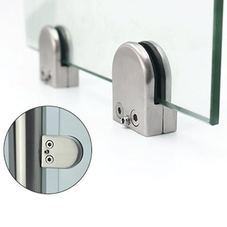 Glas Klemmer 4 Rustfrit Stål Glas Klemmer Justerbar Glas Brac