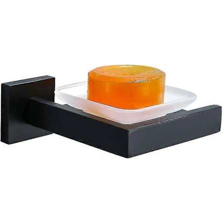 2024 Baderomsutstyr Sett Kleskrok Rustfritt Stål, Matt Svart Finish Såpedispenser TPH