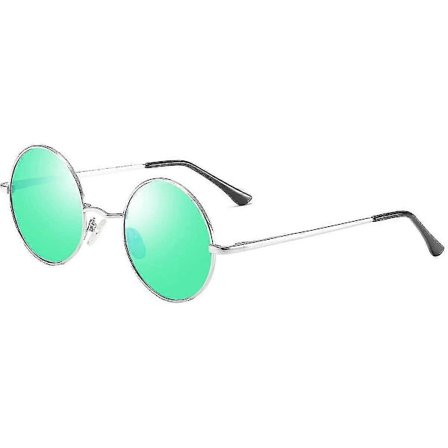 Retro Runde John Lennon Polariserte Solbriller for Menn og Kvinner - Runde Hippie Solbriller - WELLNGS