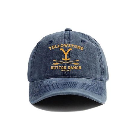 Yellowstone National Park Baseball Caps Distressed Hats Cap Men Women Retro Outdoor Summer Adjustable Yellowstone Hats Mz-294 [DB]