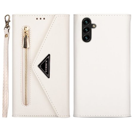 SKALO Samsung A54 5G Evelope Clutch 8-Lokeroa - Valkoinen