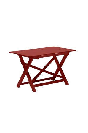Hillerstorp - Bord Torpet Table 109X67 Cm - Röd - Matbord utomhus - Från Homeroom