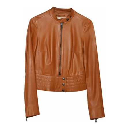 Prada Vintage, Pre-owned Jackets Bruin, Dames, Maat:M