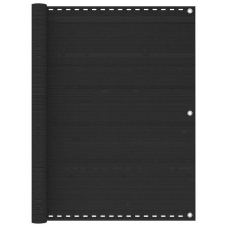 Vidaxl Balkongskärm Hdpe 120x500 Cm Antracit Antracit