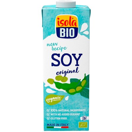 Isola Bio Sojadrik Natural Ø 1 l, Helse & Madvarer, Mælkefri Drikke, Sojadrik