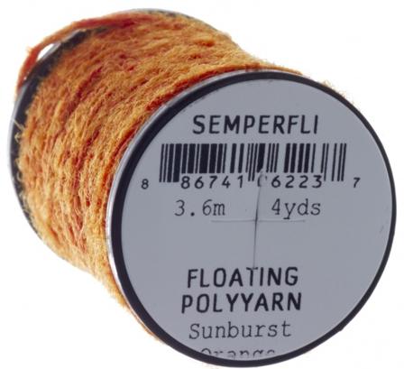 Semperfli Dry Fly Polyyarn - Sunburst Orange
