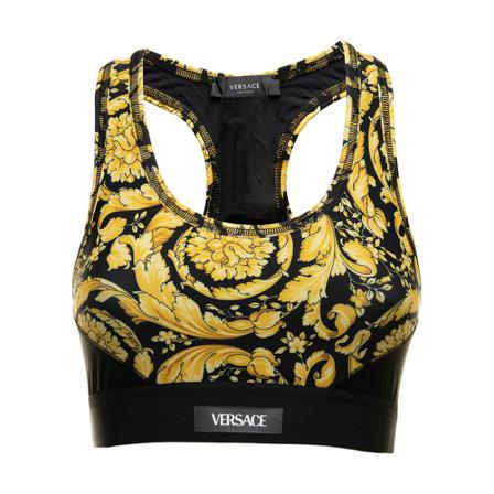 Versace Sleeveless Tops Sort, Dame