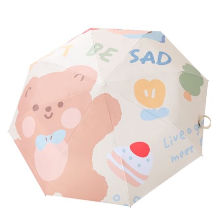 Paraply Cartoon Vattentät och UV-resistent - Reseparaply Com