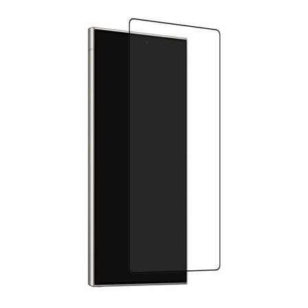 Puro Frame härdat glas med svart ram för Samsung Galaxy S25 Ultra