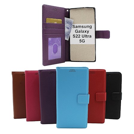New Standcase Wallet Samsung Galaxy S22 Ultra 5G