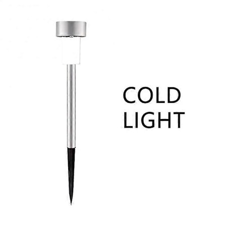 LED Solcelle Sti Lys Solcelle Have Lampe Udendørs Solcelledrevet Lampe Rustfrit Stål Vandtæt Dekor Landskabslampe