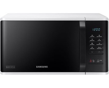 Samsung MS23K3523AW/EE - Fyndvara - Mikrovågsugn med keramisk emaljbeläggning