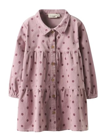 Lil'Atelier Nmfsomba Loose Cord Dress 7766-So S Lil - Pink - 98