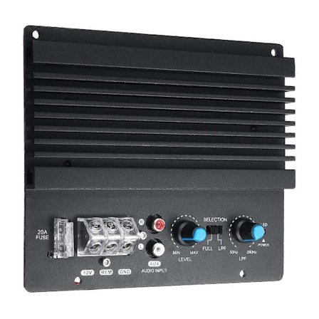 12V Mono Bil Ljudförstärkare 600W Kraftfull Förstärkare Subwoofer Förstärkarkort Kraftfull Subwoofer Subwoofer Bo