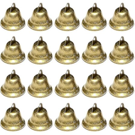 Pieniä kelloja, 20 kappaletta vintage pieniä kelloja koristeisiin