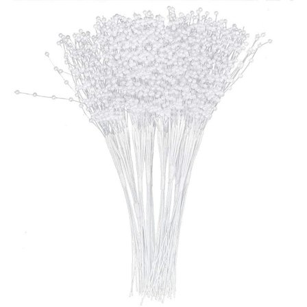 100 stk. perlepinde, perleblomster, brud