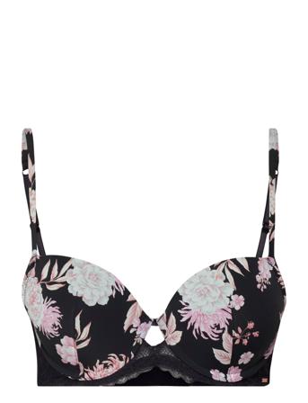 Push_Up Amaryllis Balcony Lingerie Bras & Tops Balc Tte Bras Monivärinen/Kuvioitu Dorina