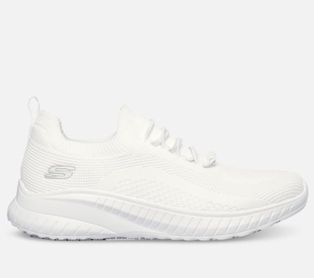 Skechers, Work: Relaxed Fit: BOBS Sport Squad Chaos SR, 37, Hvid, Dame
