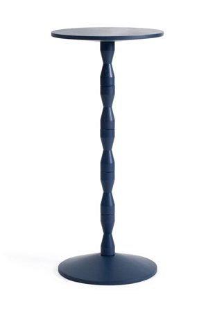 Design House Stockholm Pedestal Table Möbler Blå 67,5x31