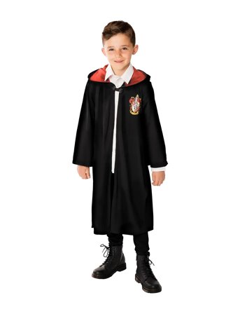 Harry Potter Gryffindor Dress-Up Robe Black Rubies