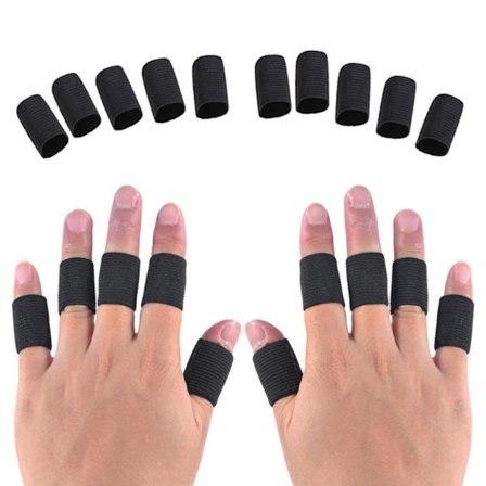 Effektiva Fingerstöd/Fingerhylsa (10-Pack)